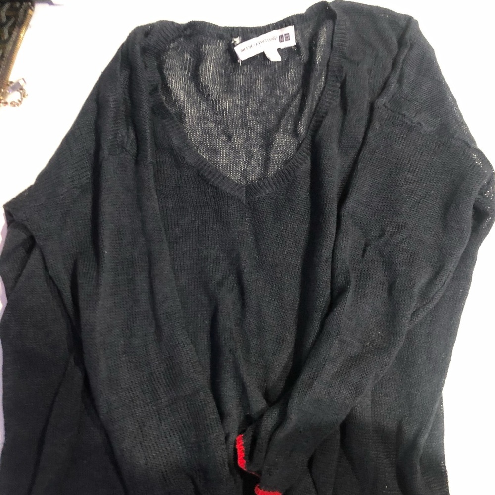 See thru flowy top